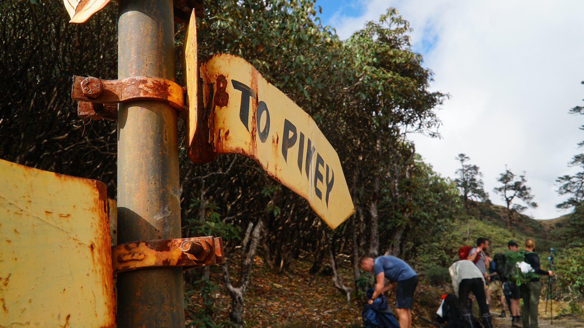 Pikey trek via Lumsa in winter NT 1