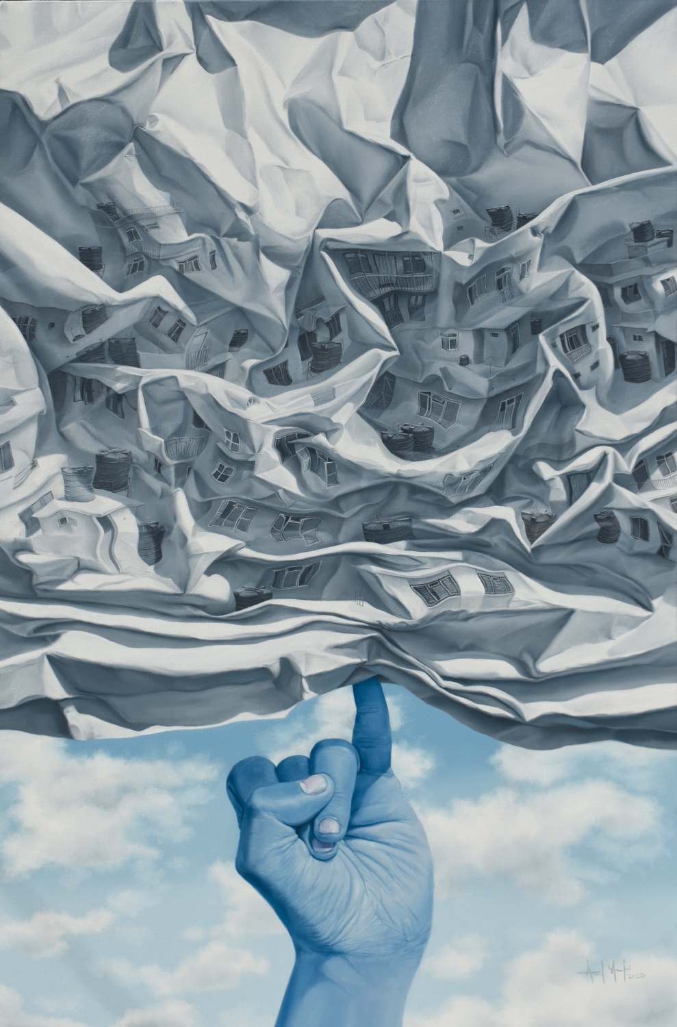 Nepali artists at India Art Fair