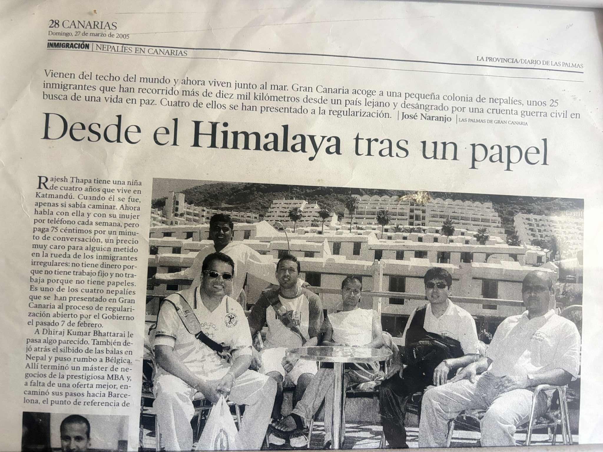 Nepalis in Spain