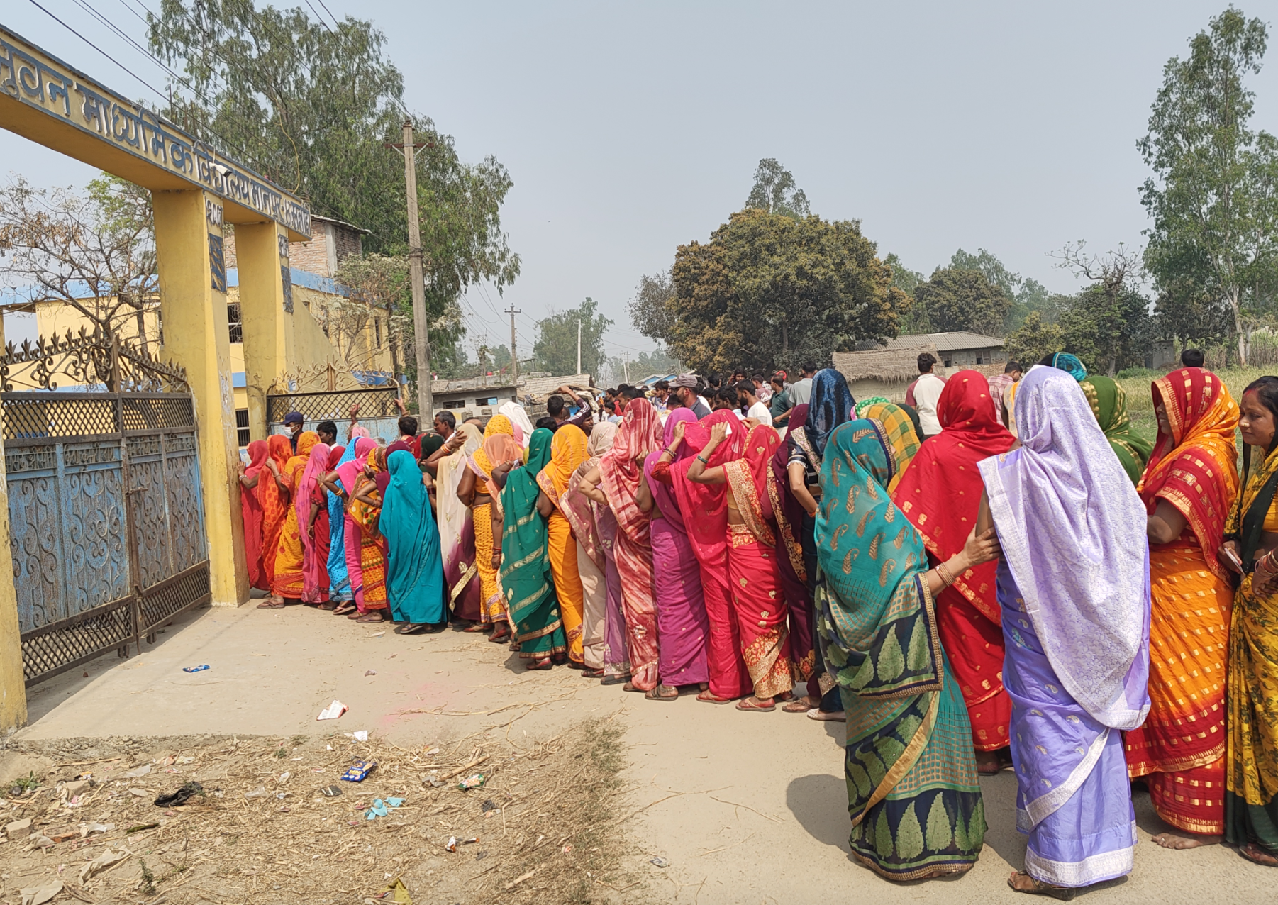 Sarlahi-4 voting