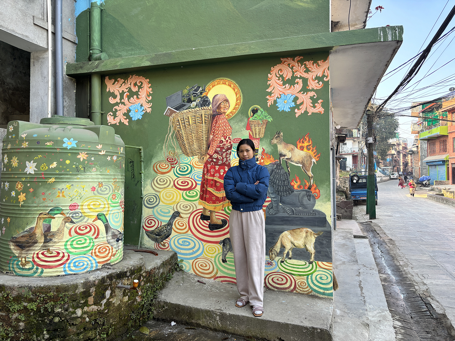 Women mural artists NT 1