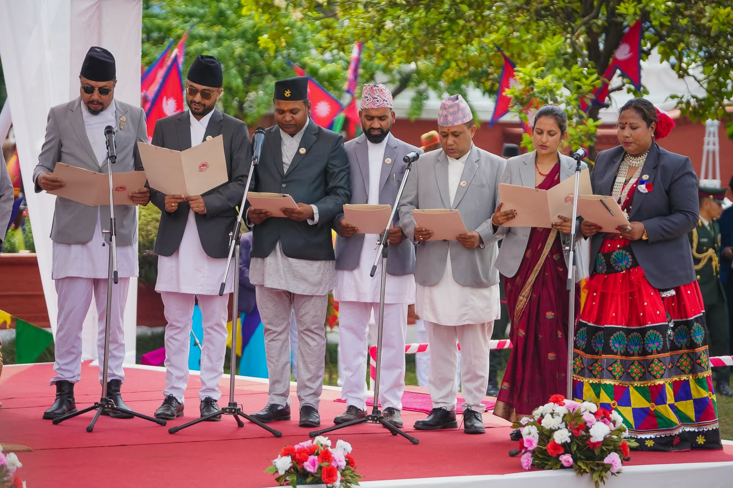 Balen Shah swearing in NT