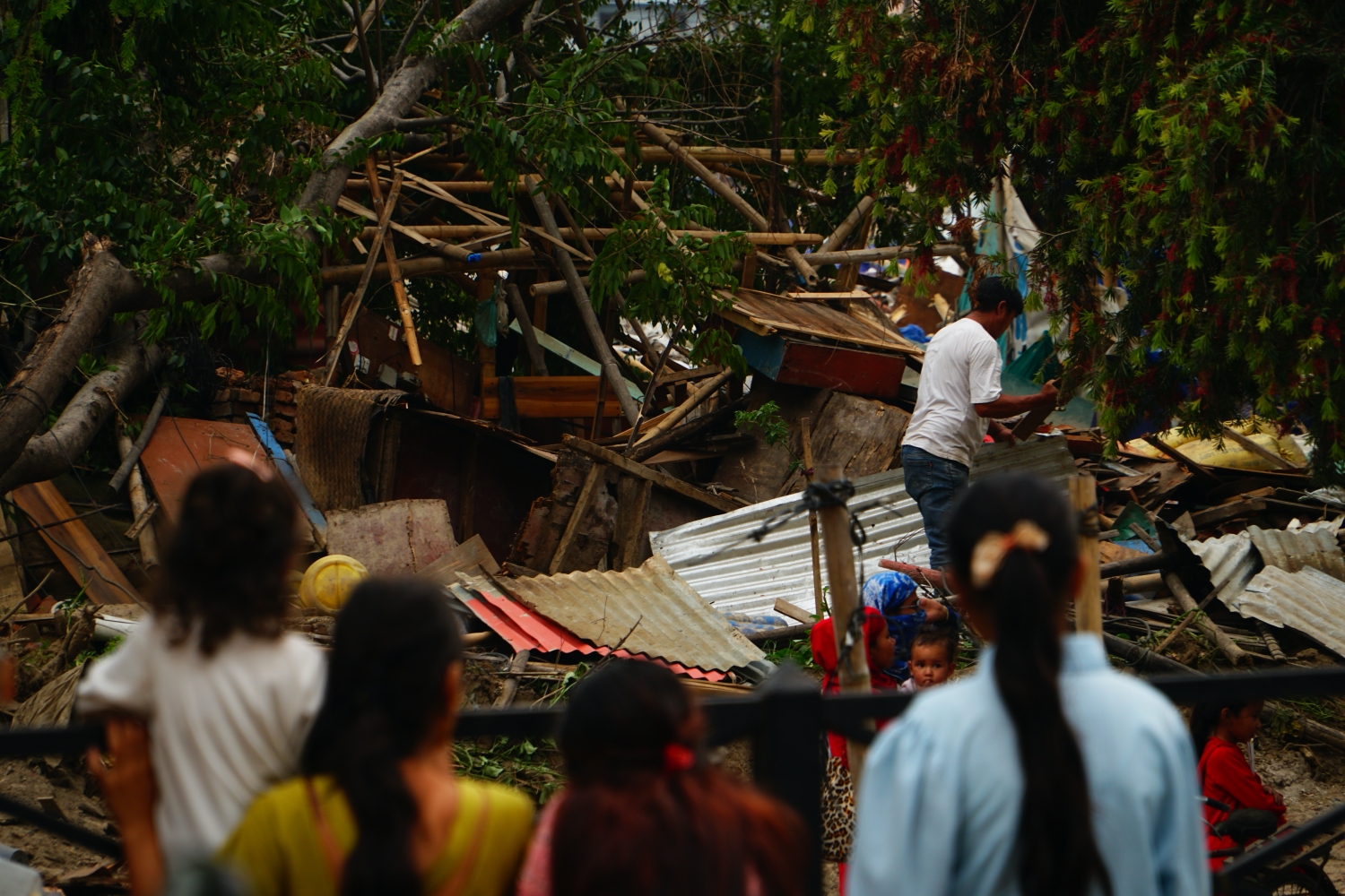 Thapathali encampment NT