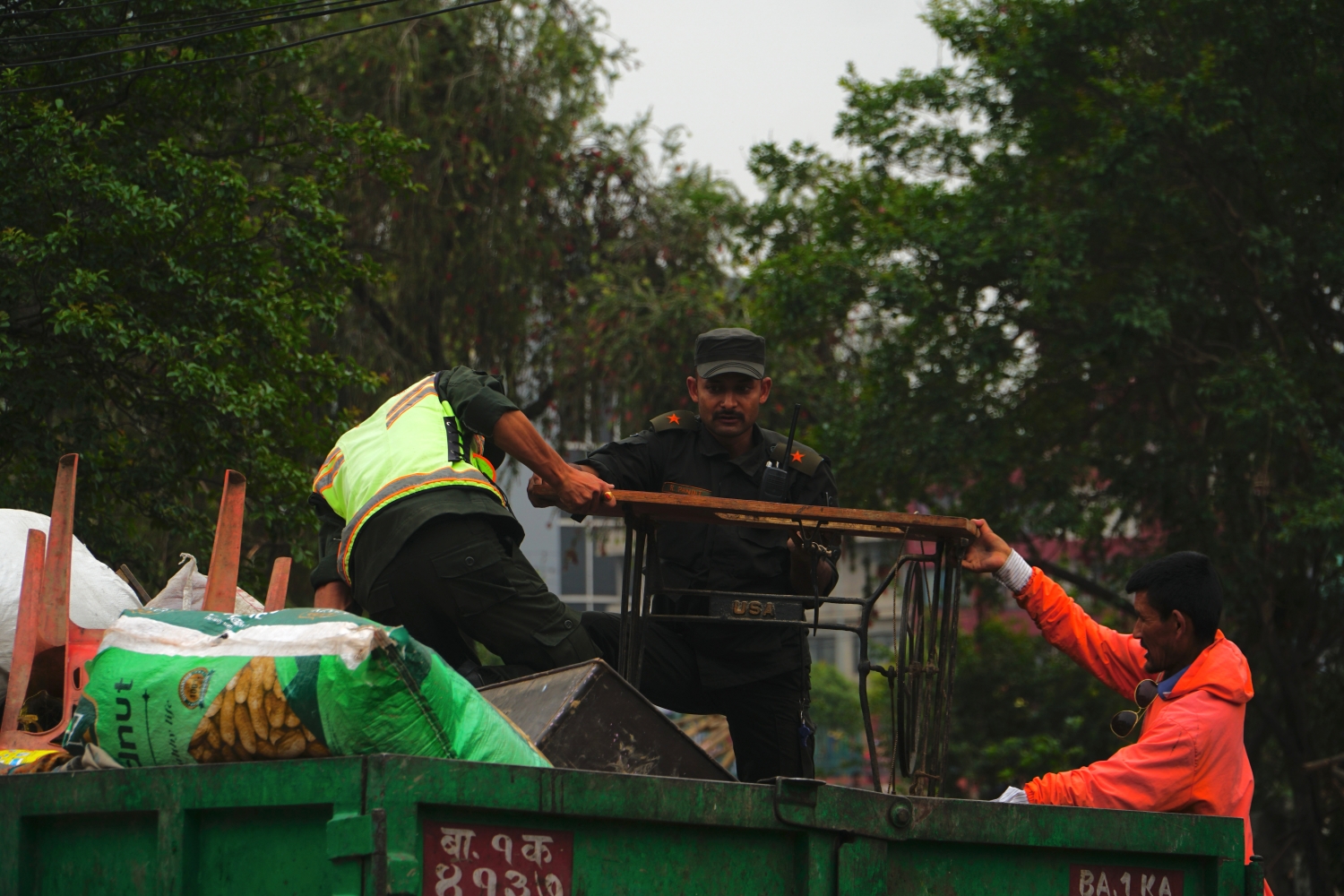 Thapathali encampment NT