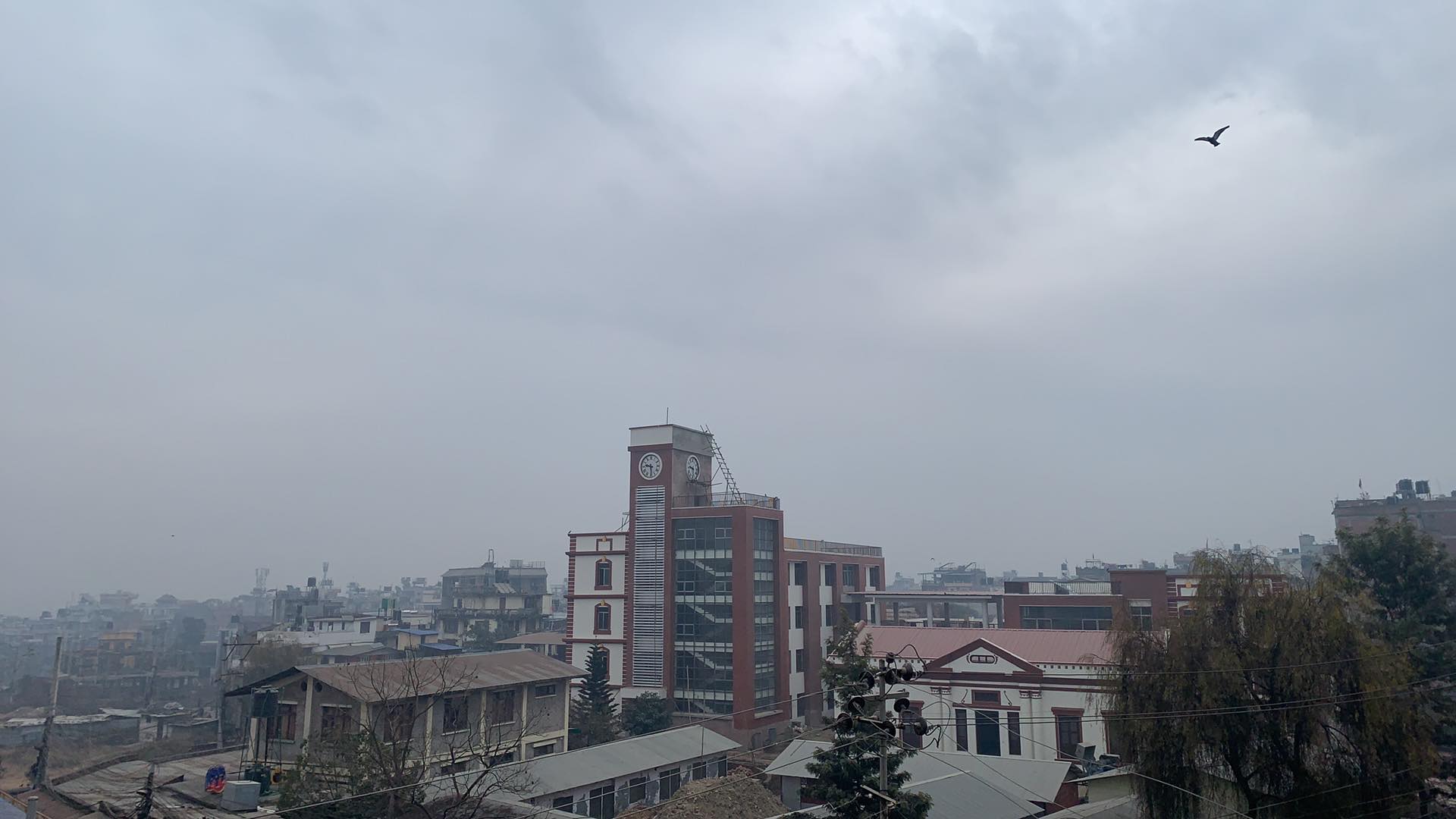 Patan School Lalitpur clock tower