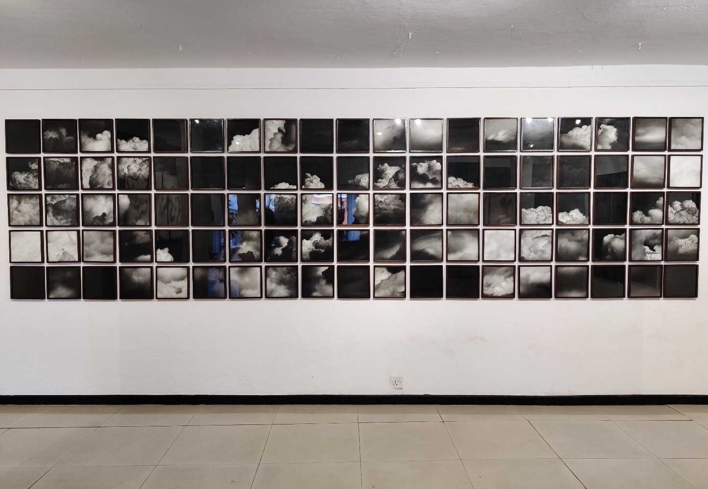 Jagdish Moktan's reflection of clouds