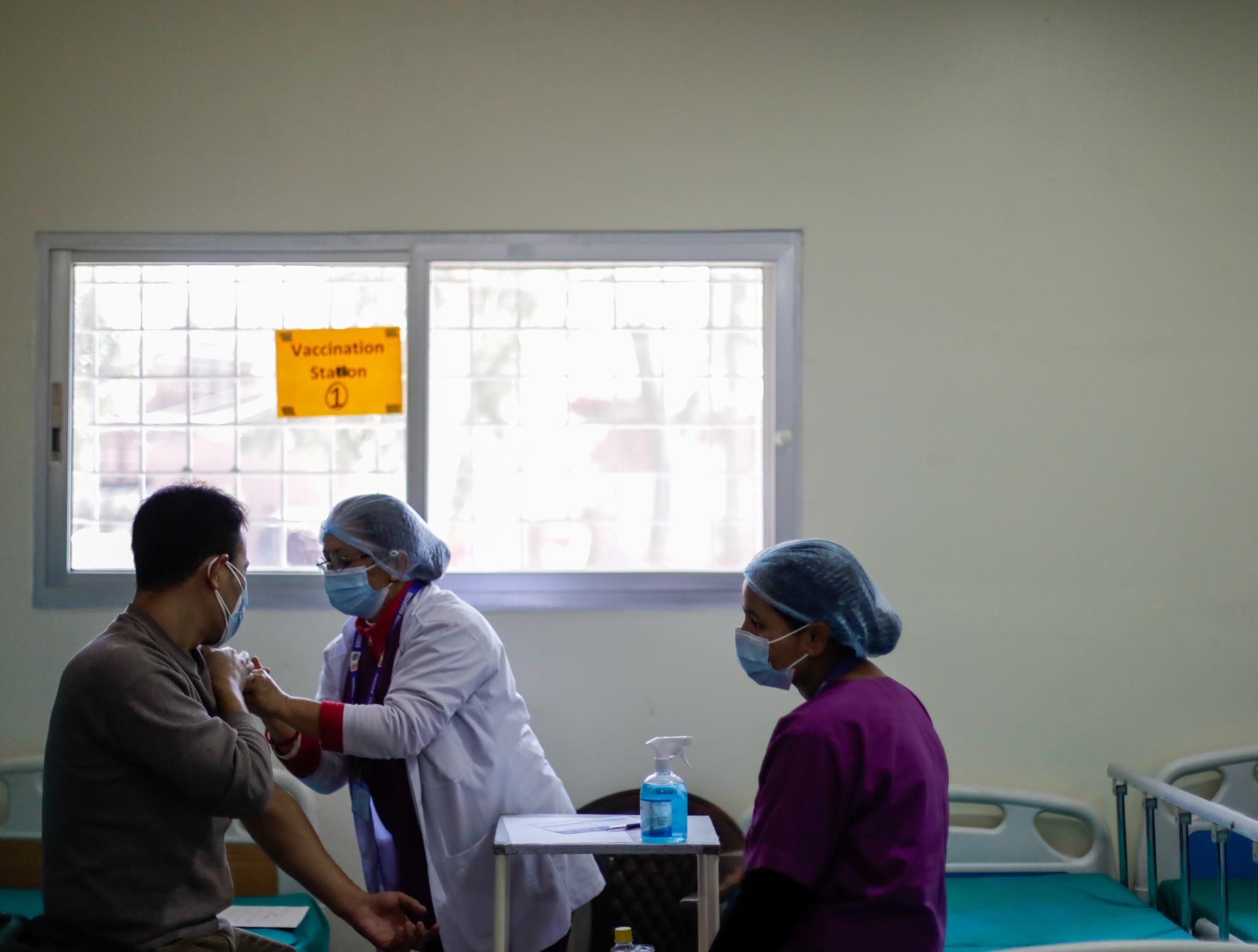 Nepal covid vaccine drive