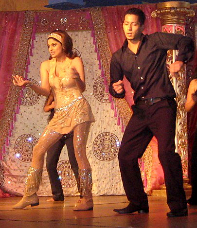 Niranjan Kunwar dancing