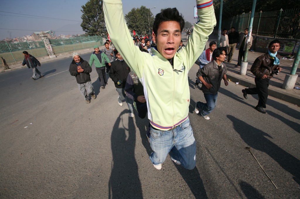 IMG_8409 Young Communist League members were seen rallying in various parts of the city