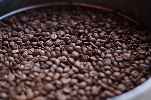 Roasted beans.