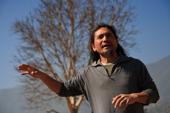 Chandra Ale, founder of Initiative Outdoor, and himself an adventure athlete with many years of experience. His work as an instructor with the prestigious National Outdoor Leadership School in the United States keeps him up to date with the latest in the field, including techniques and safety.  