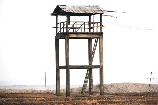 A watch tower made at the entry point