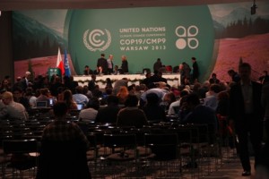 cop_picture Negotiators prepare for the final round of UN Climate Talks on Saturday evening at the National Stadium in Warsaw