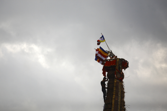 Rato Machhindranath after Nepal earthquake 