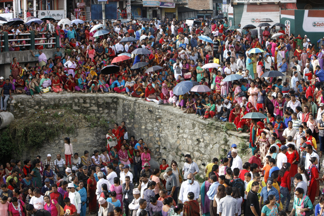 Rato Machhindranath after Nepal earthquake 