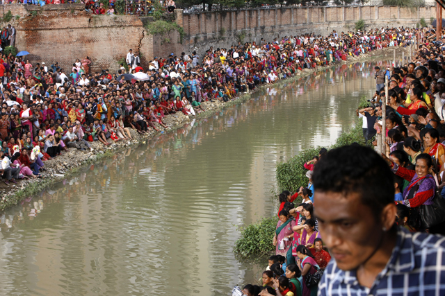 Rato Machhindranath after Nepal earthquake 