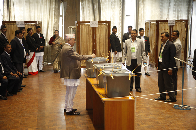 New president of Nepal announced