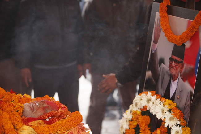Sushil Koirala funeral