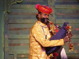 Rajasthani welcome to the Jaipur Literature Festival