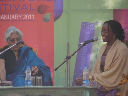 Chimamanda Adichie discusses what it's like to follow Achebe