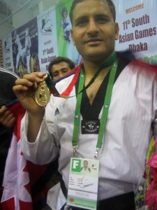 deepak bista winning gold