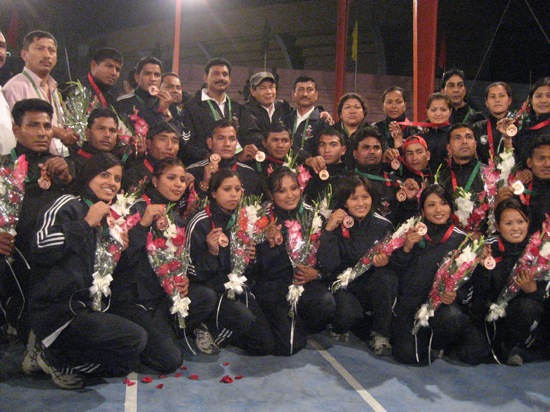 men's and womens kabadi team