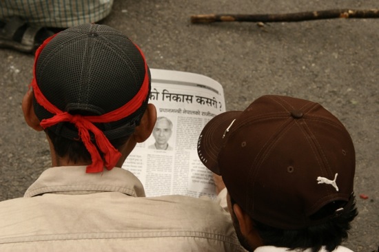 Maoist Strike, Kathmandu May 2010