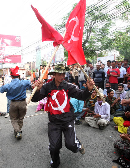 Maoist Strike, May 2010, Kathmandu, Nepal