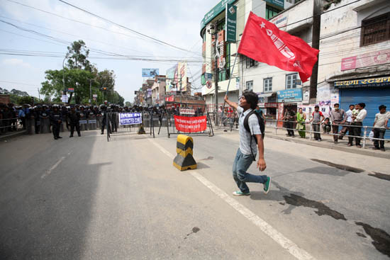 Maoist Strike, May 2010, Kathmandu Nepal