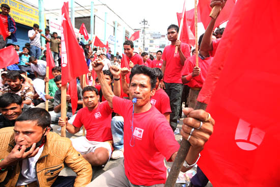 Maoist Strike, May 2010, Kathmandu Nepal