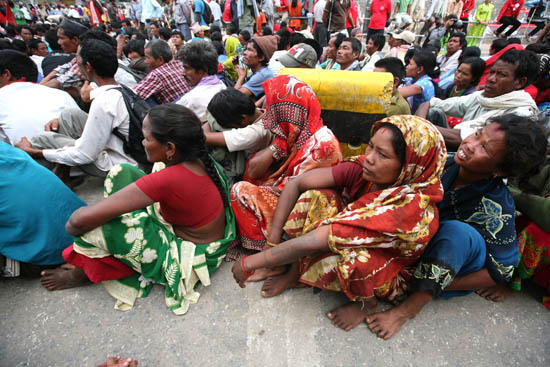 Maoist Strike, May 2010, Kathmandu, Nepal
