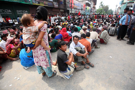 Maoist Strike, May 2010, Kathmandu, Nepal