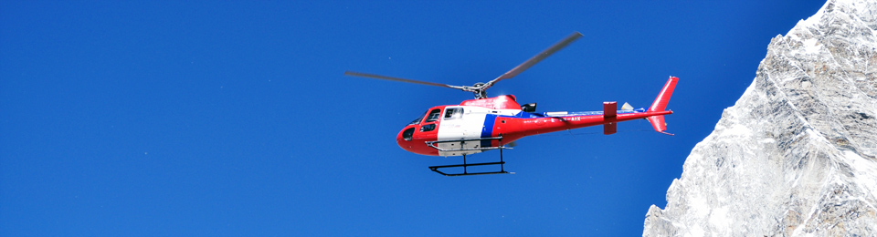 Fishtail’s Ecureuil helicopter of the type that crashed on Ama Dablam on Saturday.