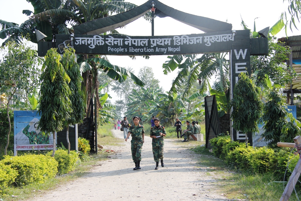 First division cantonment at Chula Chuli in Ilam. ALL PICS: KRISHNA SINJALI