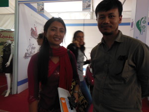 Sabina Tandukar and Padma Sundar Maharjan