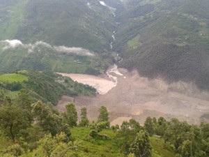 Bhote Koshi landslide 1