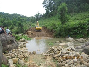 ROAD TO REMEMBER: The 6km road build by Dorji Tsering Sherpa and his SKY Memorial Foundation in memory of his daughter, Sarah,  and others killed in the Agni Air crash in Makwanpur exactly four years ago this week.
