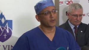 Heart surgeon Dr Kumud Dhital. (SBS)