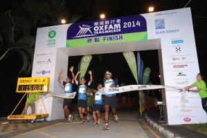 Winners of the 100 km Oxfam Trailwalker race