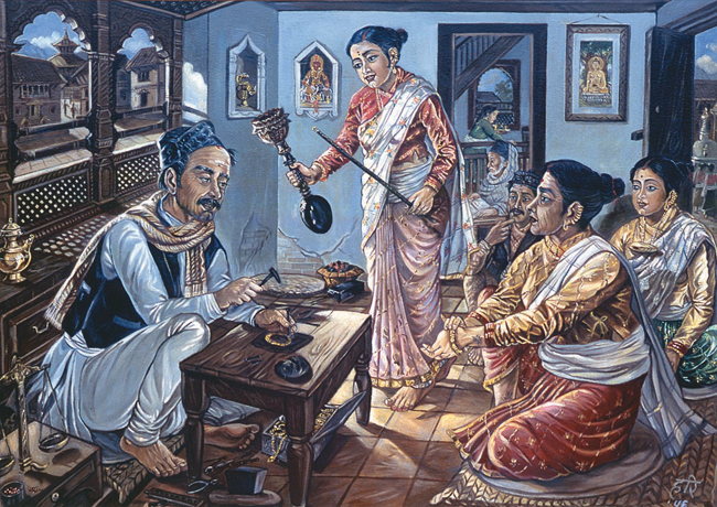 Hari Prasad Sharma painting