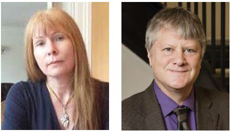 From left to right: Clare Rewcastle Brown, investigating Malaysia’s 1MDB scandal, Brant Houston, author of Computer-Assisted Reporting: A Practical Guide