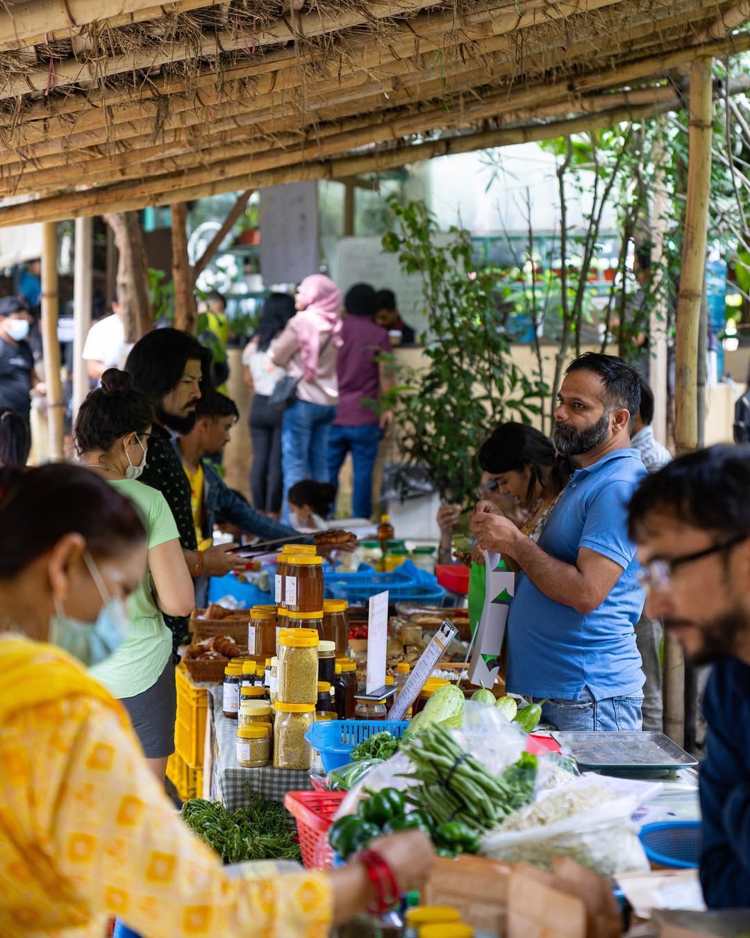Farmers market le sherpa