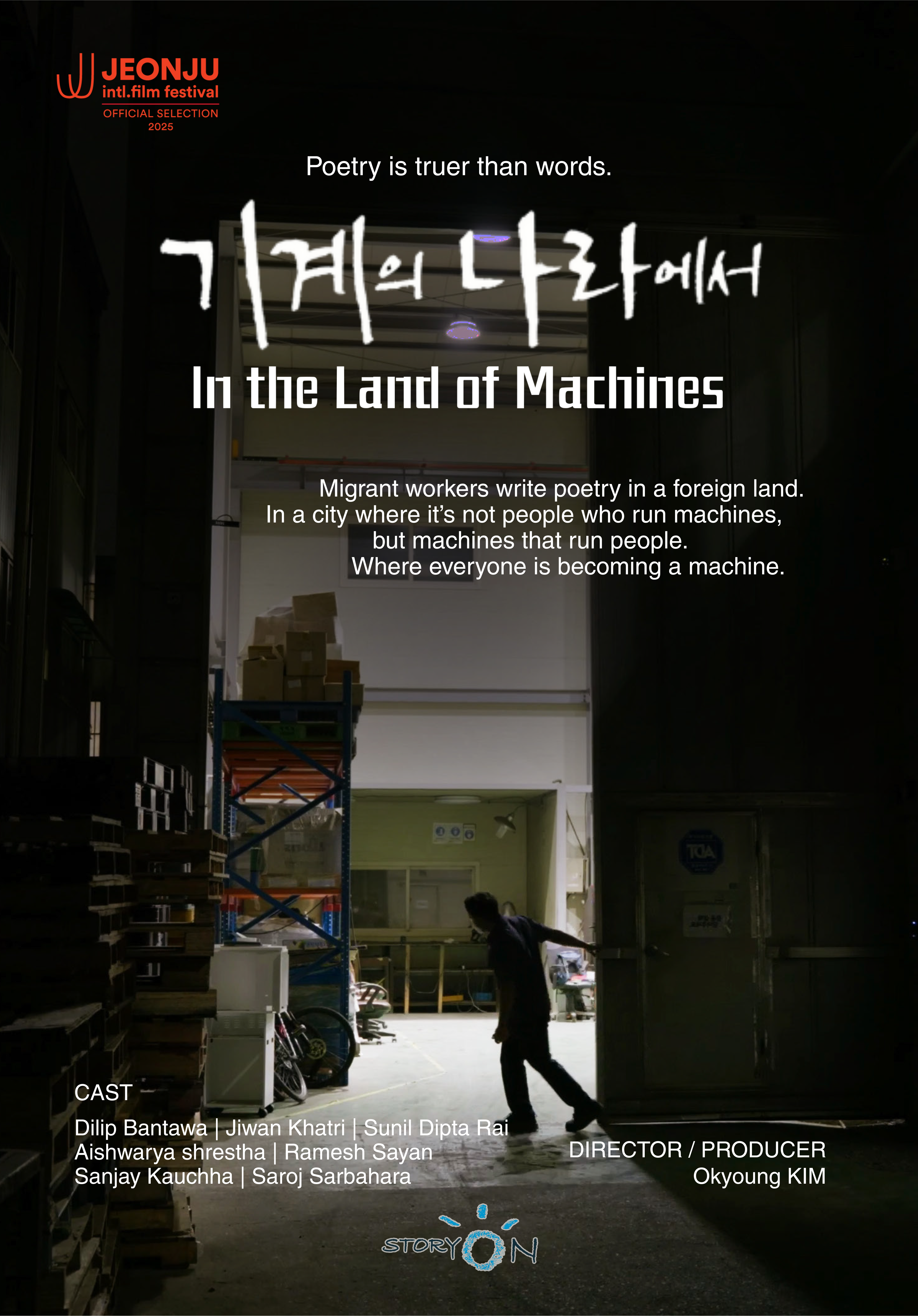 In the land of machines poster