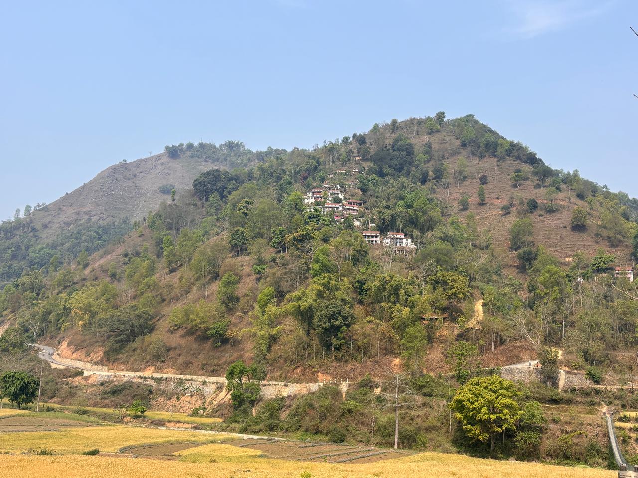 Municipal road in syanjha