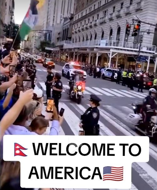New york motorcade
