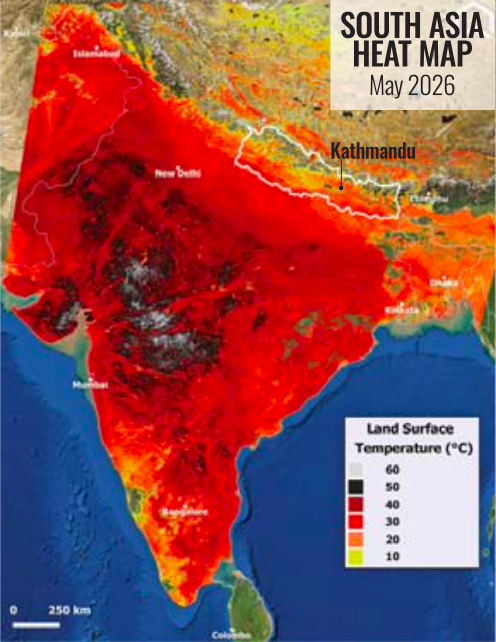 South asia heat wave