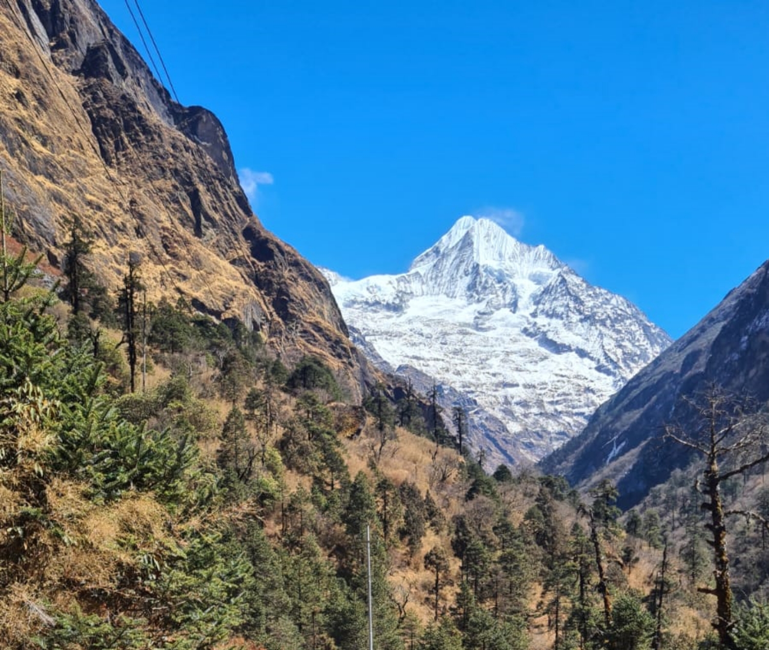 Sringi himal from the south