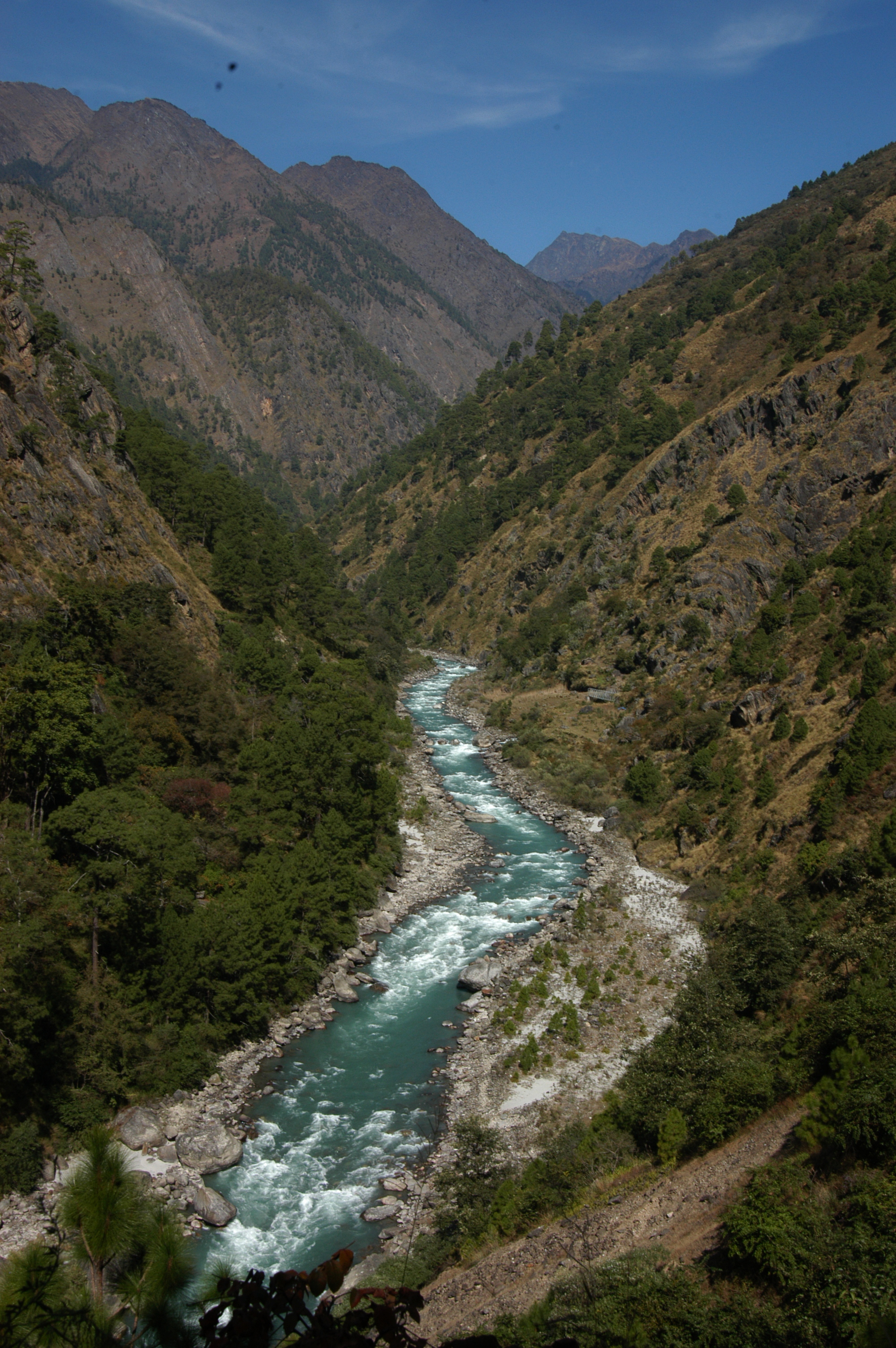 Bhotekoshi from Timure Height DSC 0093